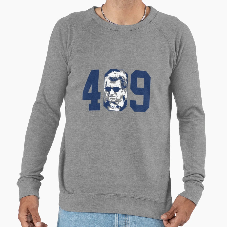 409 Joe Paterno Sweatshirt - Novelty Apparel for Adults - T-Shirt, Sweatshirt, Hoodie