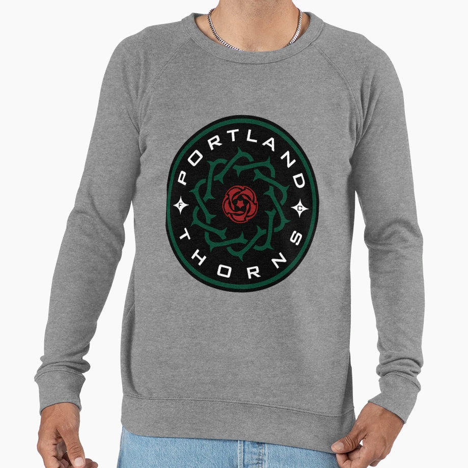 Portland Logo Thorns Fc Logo Portland Sweatshirt - Graphic Print Men Women - T-Shirt, Sweatshirt, Hoodie