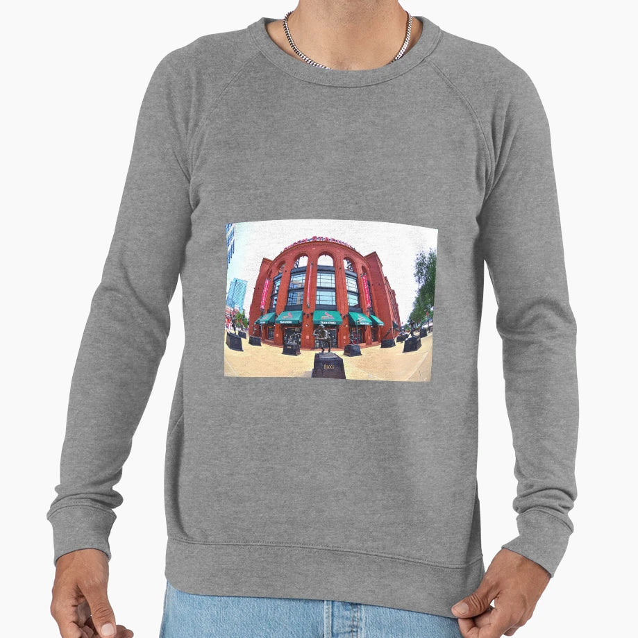 Baseball Stadium Sweatshirt - Custom Art Print for Adults - T-Shirt, Sweatshirt, Hoodie