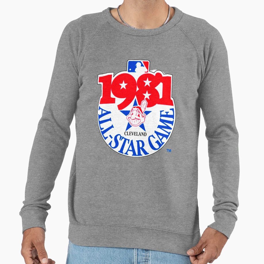 All Star Game 1981 Sweatshirt - Novelty Apparel for Adults - T-Shirt, Sweatshirt, Hoodie