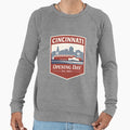 Cincinnati Opening Day Emblem Sweatshirt - Trendy Graphic Men Women - T-Shirt, Sweatshirt, Hoodie