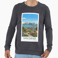San Diego California Travel Art Sweatshirt - Casual Everyday Wear Men Women - T-Shirt, Sweatshirt, Hoodie