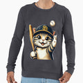 Padres Cat Sweatshirt - Fun Novelty Design Unisex - T-Shirt, Sweatshirt, Hoodie