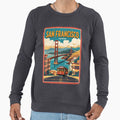 San Francisco California Sweatshirt - Custom Art Print for Adults - T-Shirt, Sweatshirt, Hoodie