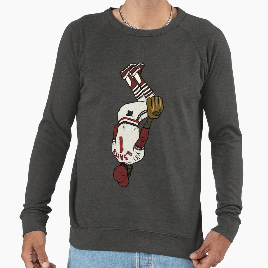 Ozzie Smith Backflip Sweatshirt - Minimalist Print Men Women - T-Shirt, Sweatshirt, Hoodie