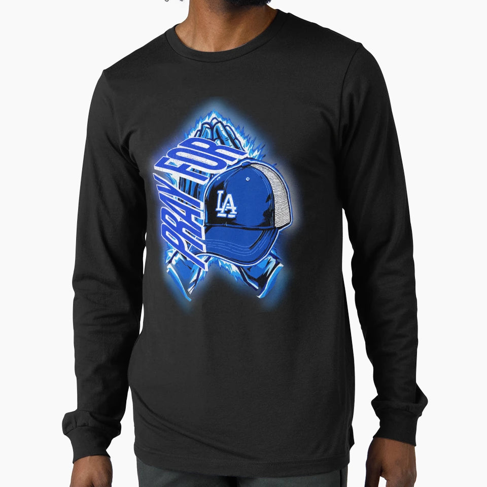 Pray La T-Shirt - Unique Graphic for Adults - T-Shirt, Sweatshirt, Hoodie