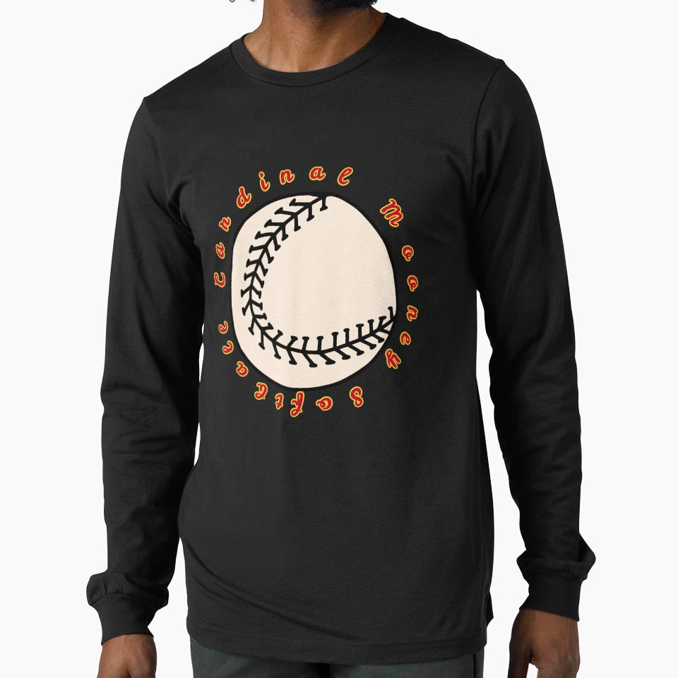 Cardinal Mooney Softball T-Shirt - Aesthetic Graphic for Adults - T-Shirt, Sweatshirt, Hoodie