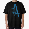 La Signature Grey Background T-Shirt - Trendy Graphic for Adults - T-Shirt, Sweatshirt, Hoodie