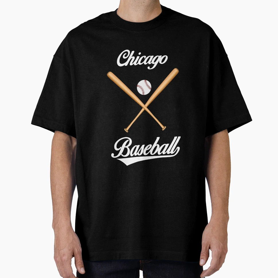 Chicago Baseball And T-Shirt - Fun Novelty Design Men Women - T-Shirt, Sweatshirt, Hoodie