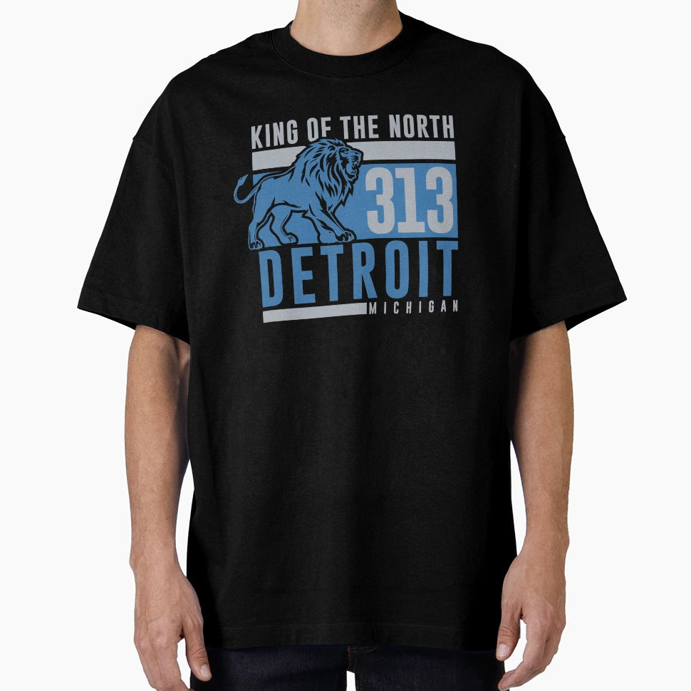 313 Lions T-Shirt - Trendy Graphic Unisex - T-Shirt, Sweatshirt, Hoodie