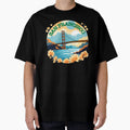 Golden Gate Bridge San Francisco T-Shirt - Custom Art Print for Adults - T-Shirt, Sweatshirt, Hoodie