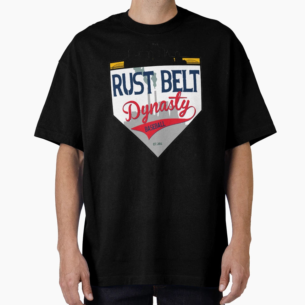Rust Belt Dynasty Fantasy Baseball T-Shirt - Minimalist Print for Adults - T-Shirt, Sweatshirt, Hoodie