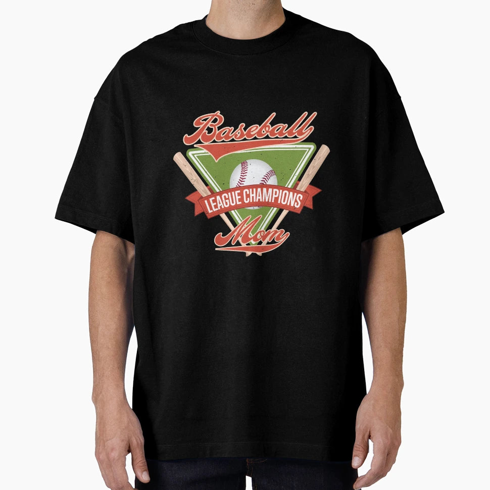 Baseball Mom T-Shirt - Novelty Apparel Unisex - T-Shirt, Sweatshirt, Hoodie