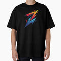 Bold Neon Lightning Bolt Z Logo Gamers T-Shirt - Trendy Graphic for Adults - T-Shirt, Sweatshirt, Hoodie