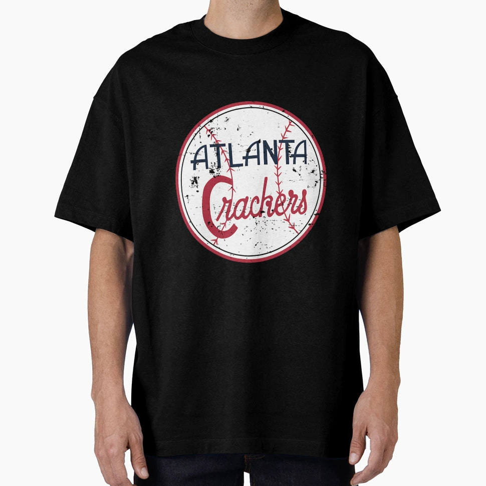 Atlanta Crackers Defunct Baseball T-Shirt - Novelty Apparel Unisex - T-Shirt, Sweatshirt, Hoodie