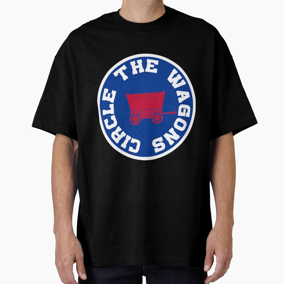 Bills Mafia T Shirtcircle Wagons Red T-Shirt - Aesthetic Graphic Men Women - T-Shirt, Sweatshirt, Hoodie