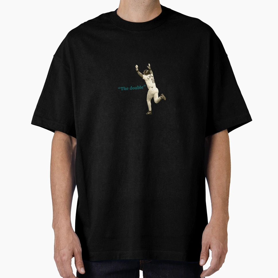 Edgar Martinez Mariners Double T-Shirt - Unique Graphic Unisex - T-Shirt, Sweatshirt, Hoodie