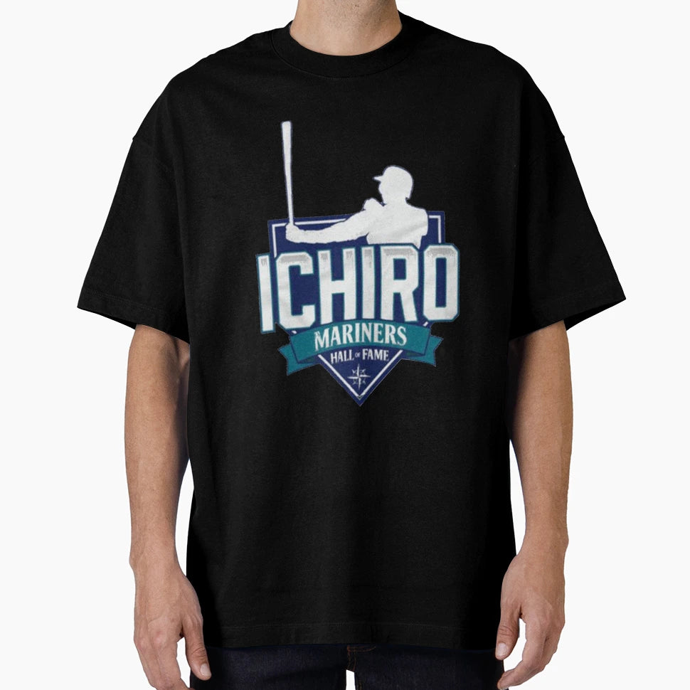 Ichiro Suzuki T-Shirt - Minimalist Print for Adults - T-Shirt, Sweatshirt, Hoodie