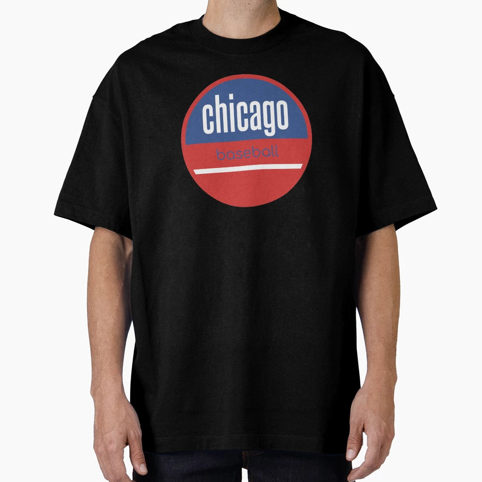 Chicago Baseball T-Shirt - Minimalist Print Men Women - T-Shirt, Sweatshirt, Hoodie