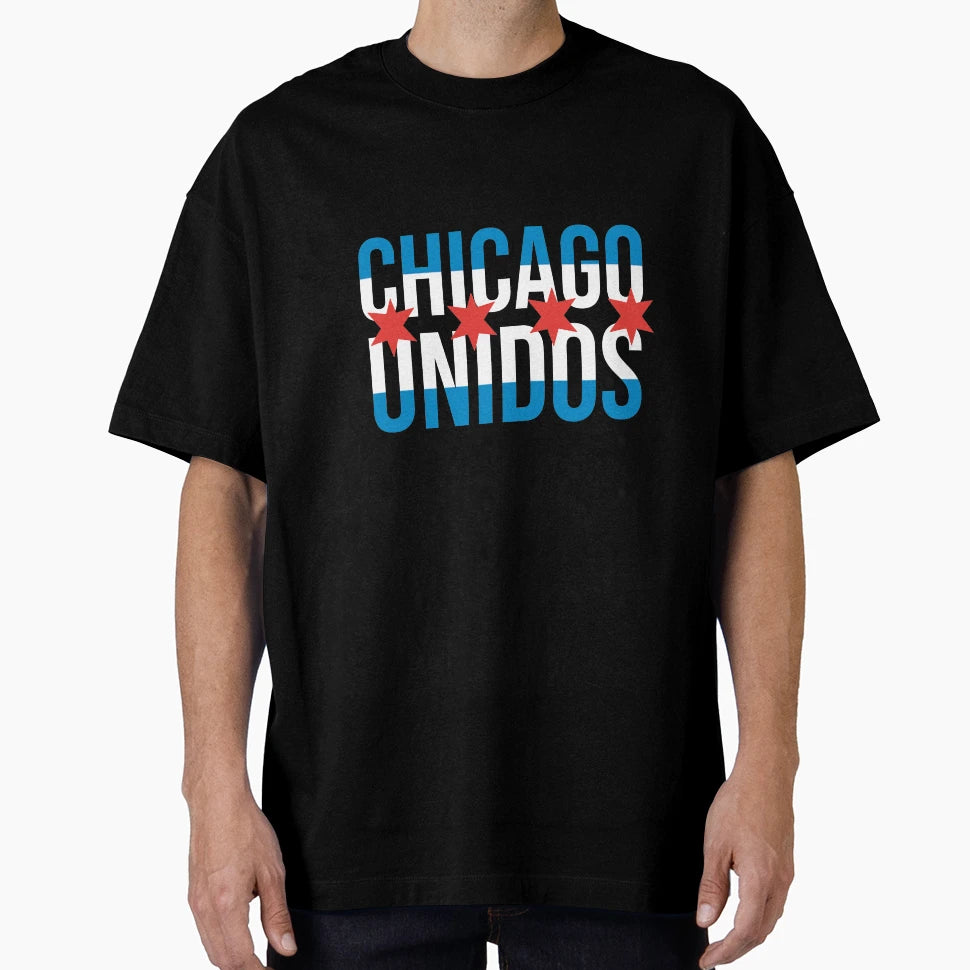 Chicago Unidos T-Shirt - Trendy Graphic for Adults - T-Shirt, Sweatshirt, Hoodie