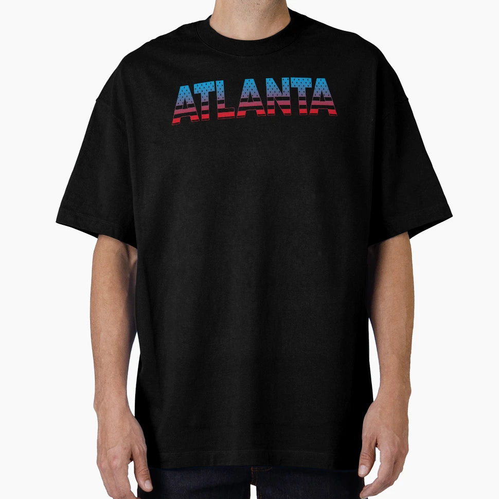 Atlanta Usa T-Shirt - Casual Everyday Wear Unisex - T-Shirt, Sweatshirt, Hoodie