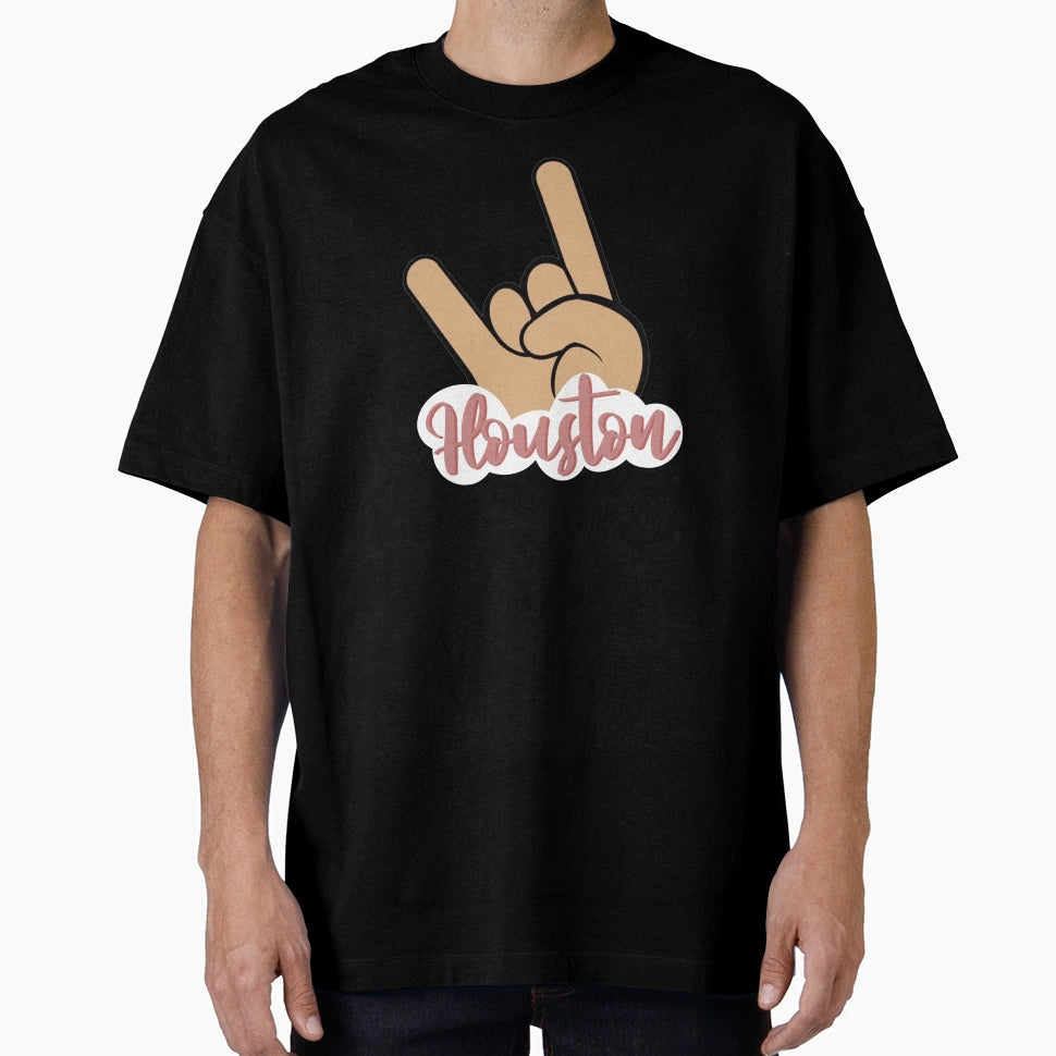 Houston T-Shirt - Minimalist Print for Adults - T-Shirt, Sweatshirt, Hoodie