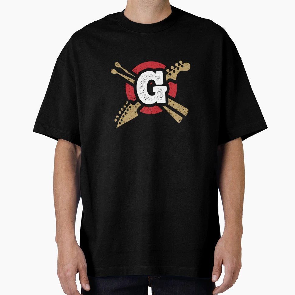 Monogram G Rock And Roll Logo T-Shirt - Streetwear Style Men Women - T-Shirt, Sweatshirt, Hoodie