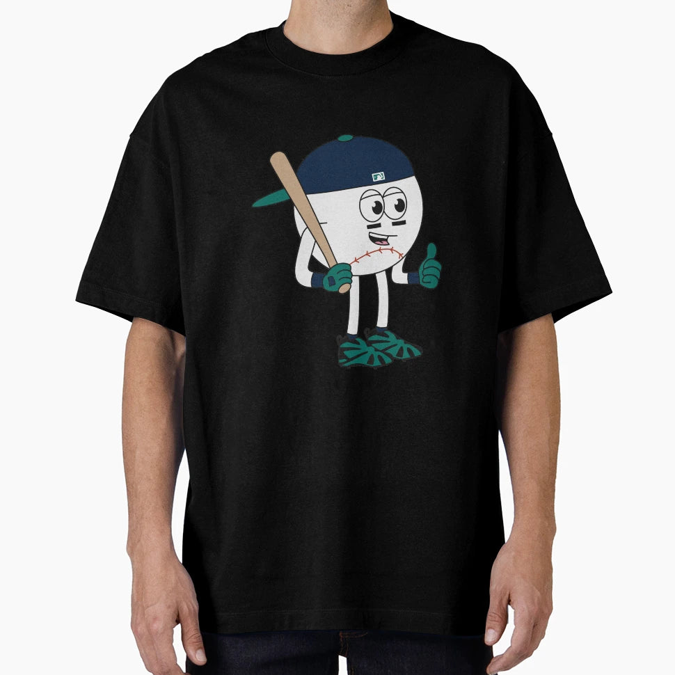 Griffey Baseball Guy T-Shirt - Minimalist Print for Adults - T-Shirt, Sweatshirt, Hoodie