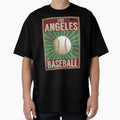 Los Angeles Baseball Artwork T-Shirt - Unique Graphic Unisex - T-Shirt, Sweatshirt, Hoodie
