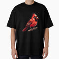 Northern Cardinal Bird T-Shirt - Trendy Graphic Unisex - T-Shirt, Sweatshirt, Hoodie