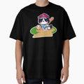 7 Baseball Cat T-Shirt - Trendy Graphic for Adults - T-Shirt, Sweatshirt, Hoodie