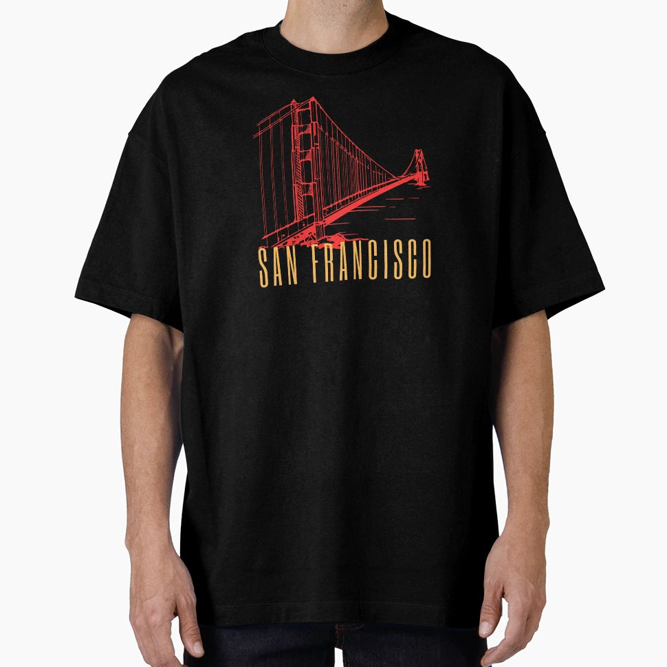 San Francisco California T-Shirt - Unique Graphic Men Women - T-Shirt, Sweatshirt, Hoodie
