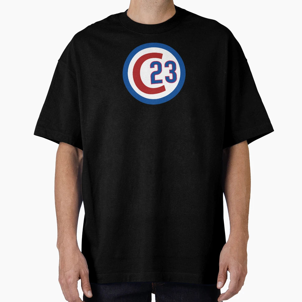 Ryne Sandberg 23 Jersey Number T-Shirt - Fun Novelty Design Unisex - T-Shirt, Sweatshirt, Hoodie