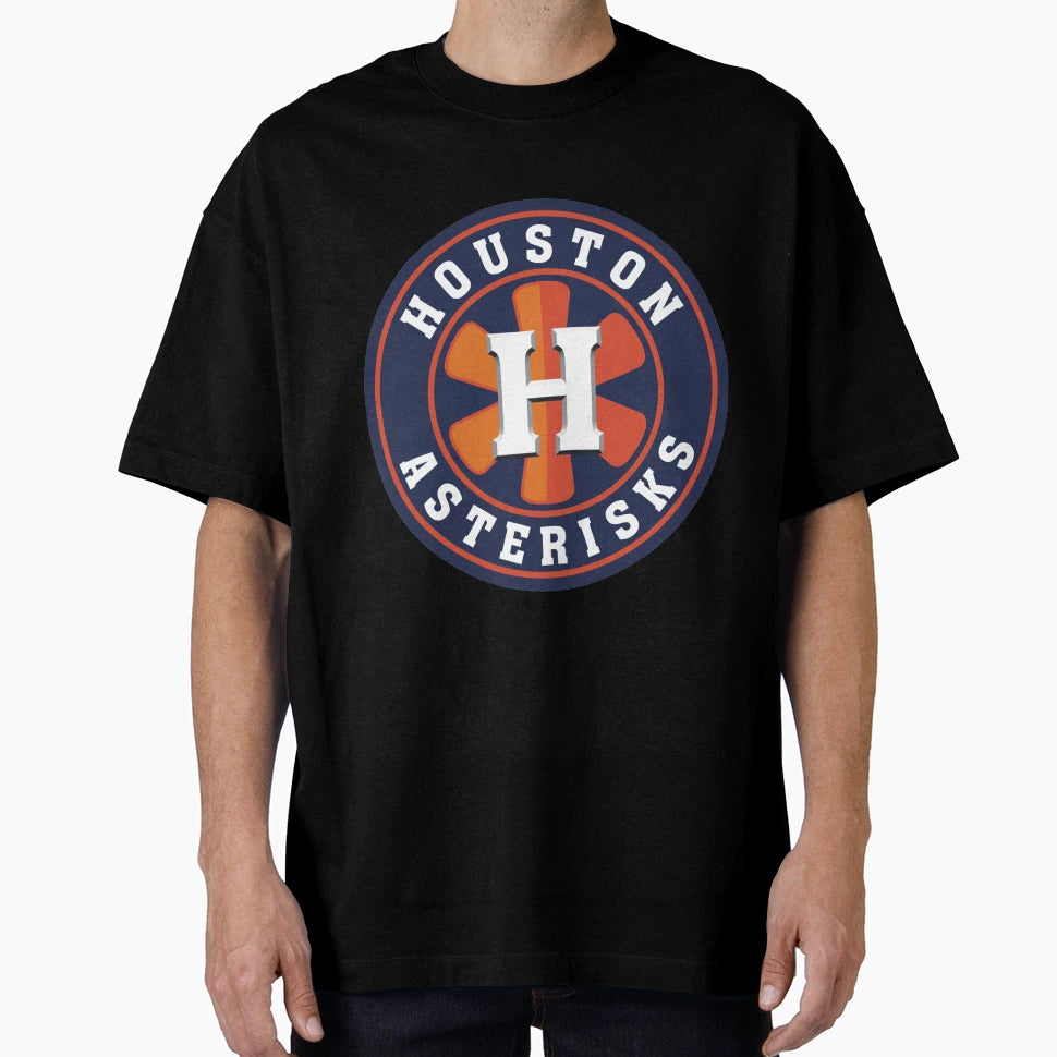 Houston Asterisks Parody Baseball T-Shirt - Fun Novelty Design Men Women - T-Shirt, Sweatshirt, Hoodie