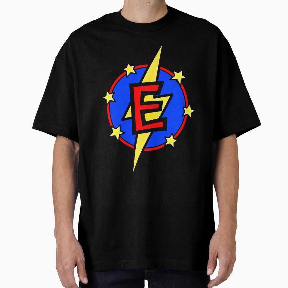 Super Letter E Superhero T-Shirt - Novelty Apparel Men Women - T-Shirt, Sweatshirt, Hoodie