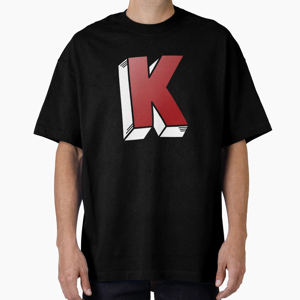 Letter K T-Shirt - Graphic Print Unisex - T-Shirt, Sweatshirt, Hoodie