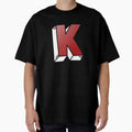 Letter K T-Shirt - Graphic Print Unisex - T-Shirt, Sweatshirt, Hoodie
