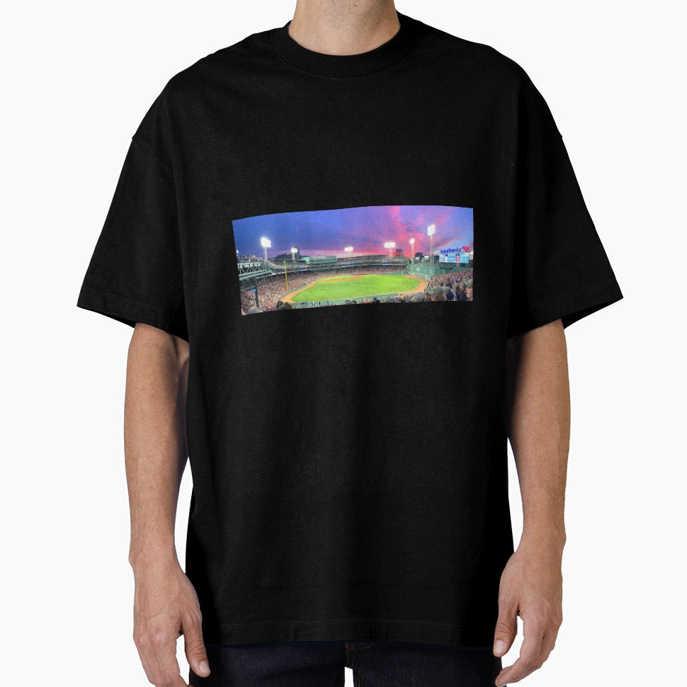 Fenway Park Pano T-Shirt - Aesthetic Graphic Unisex - T-Shirt, Sweatshirt, Hoodie