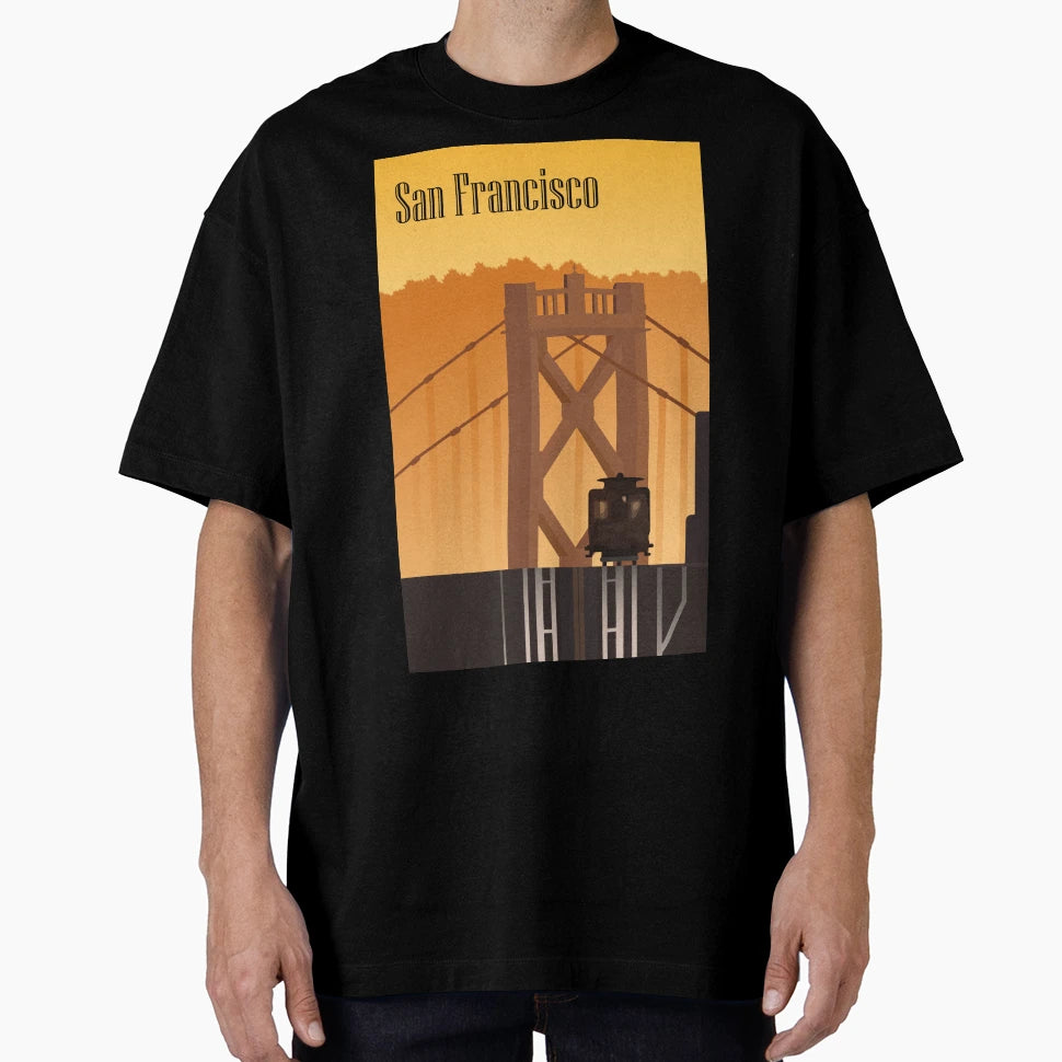 San Francisco T-Shirt - Minimalist Print Men Women - T-Shirt, Sweatshirt, Hoodie