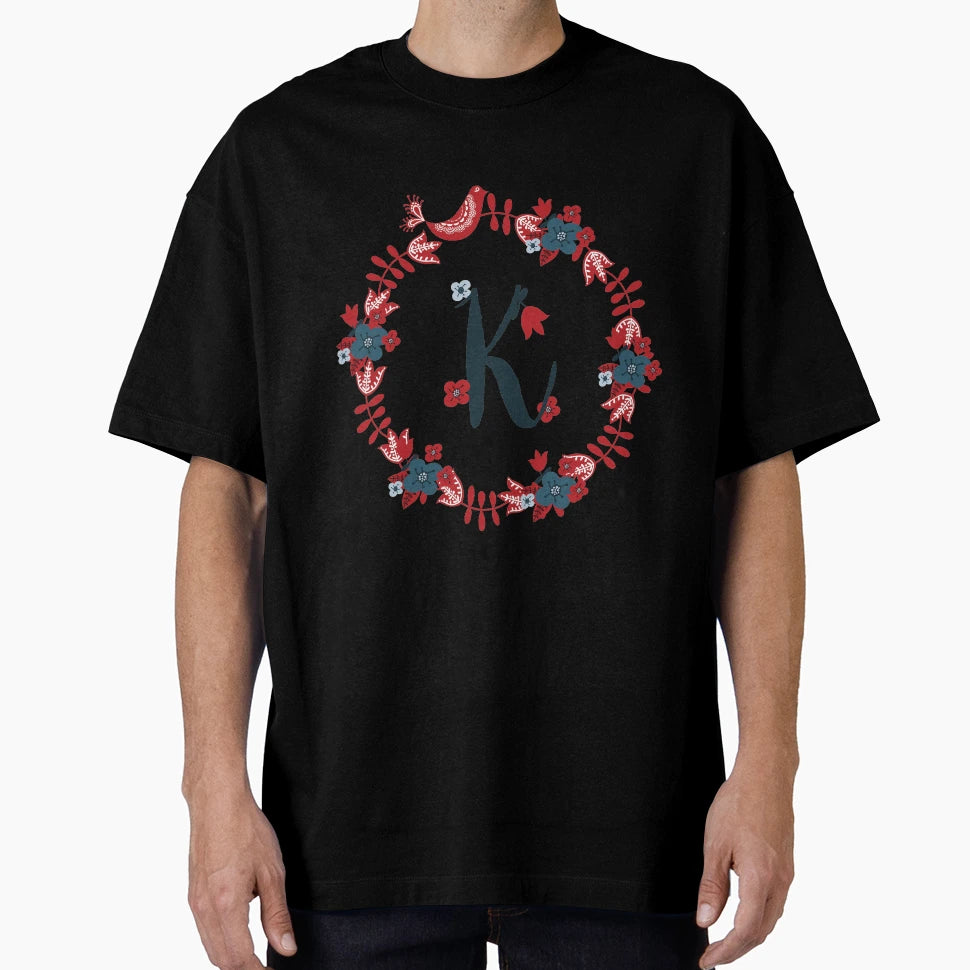 Scandinavian Monogram K T-Shirt - Streetwear Style Men Women - T-Shirt, Sweatshirt, Hoodie