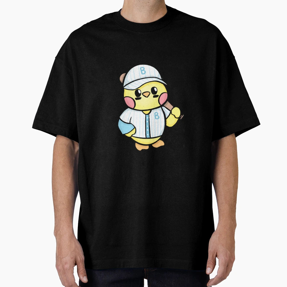 Duck Dressed As Baseball Player T-Shirt - Novelty Apparel Unisex - T-Shirt, Sweatshirt, Hoodie