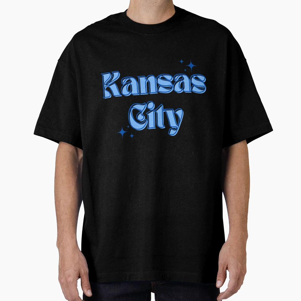 Blue Kansas City K Kc T-Shirt - Unique Graphic for Adults - T-Shirt, Sweatshirt, Hoodie