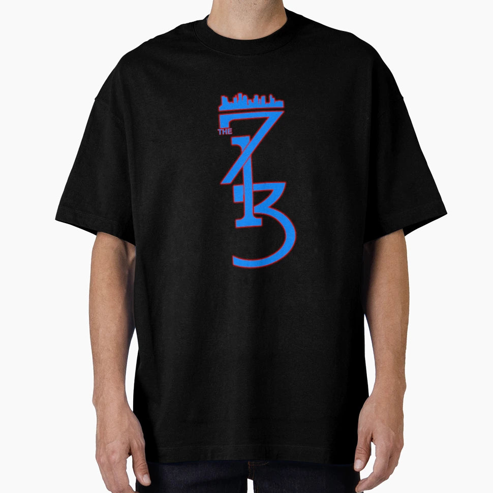 713 Old School Houston Football Inspired T-Shirt - Graphic Print Men Women - T-Shirt, Sweatshirt, Hoodie