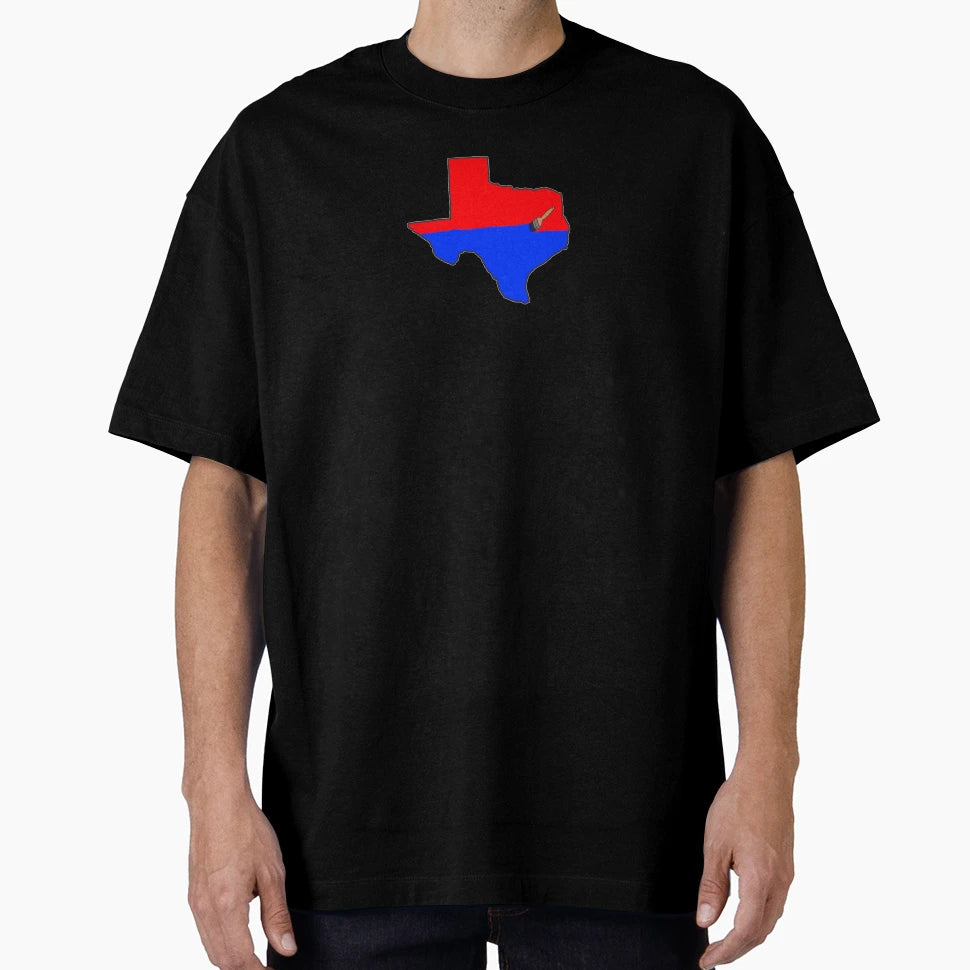 Turn Texas Blue T-Shirt - Minimalist Print Unisex - T-Shirt, Sweatshirt, Hoodie