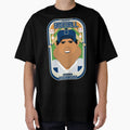 Baseball Blue Pinstripes Rhubarb T-Shirt - Graphic Print Men Women - T-Shirt, Sweatshirt, Hoodie