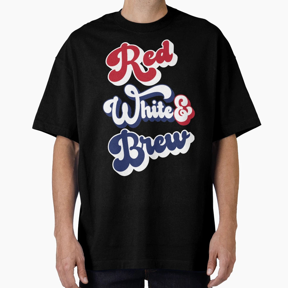 Red White Brew T-Shirt - Streetwear Style Unisex - T-Shirt, Sweatshirt, Hoodie