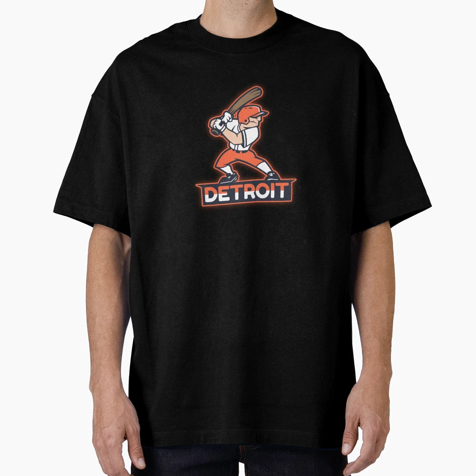 Detroit Baseball T-Shirt - Casual Everyday Wear Unisex - T-Shirt, Sweatshirt, Hoodie