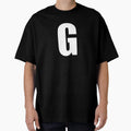 Letter G Monogram Letter Art Simple Text T-Shirt - Minimalist Print Unisex - T-Shirt, Sweatshirt, Hoodie