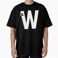 Letter W Alphabet Initial Monogram T-Shirt - Streetwear Style Unisex - T-Shirt, Sweatshirt, Hoodie