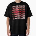 Cincinnati Color Fade T-Shirt - Aesthetic Graphic Men Women - T-Shirt, Sweatshirt, Hoodie